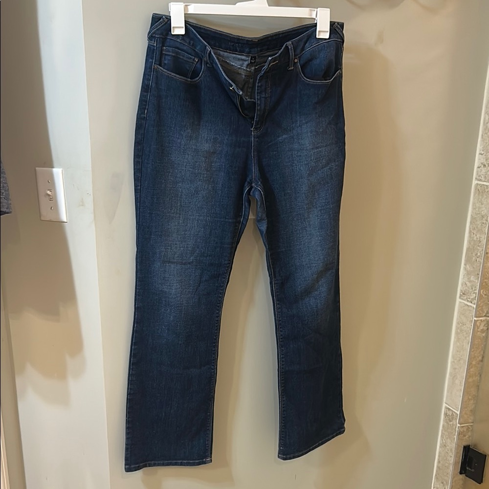 Signature Studio Blue Straight Leg Jeans